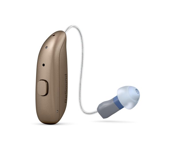 ReSound Omnia Mini RIE 60 with MRIE receiver Bronze
