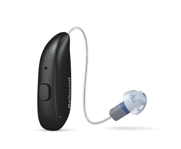 ReSound Omnia Mini RIE 60 with standard receiver Deep Black