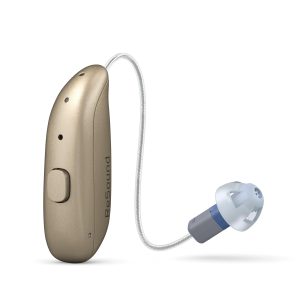ReSound Omnia Mini RIE 60 with standard receiver Gold